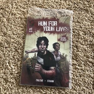 Run for your lives comic book